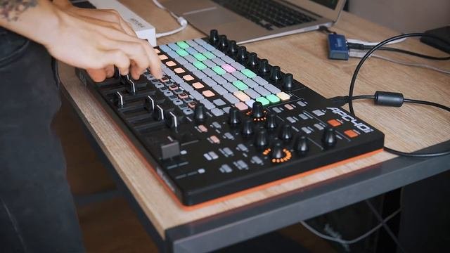 TRANCE DARK TECHNO LIVE SET - ABLETON LIVE AND APC40 MKII