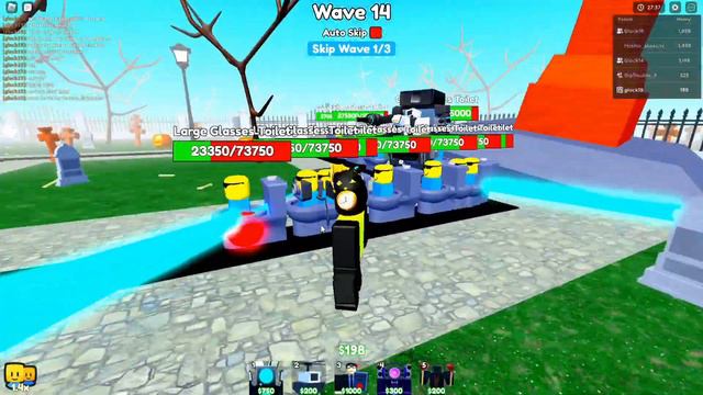 NEW HALLOWEEN MODE TOILET TOWER DEFENSE