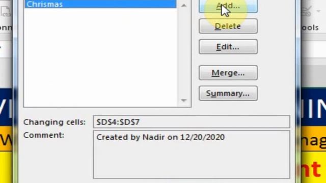 Business Data Analysis Throgh Scenario Manager || What-if Analysis