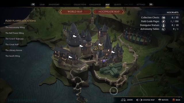 Hogwarts Legacy: Pause Menu / Main Menu Music - OST 1 Hour