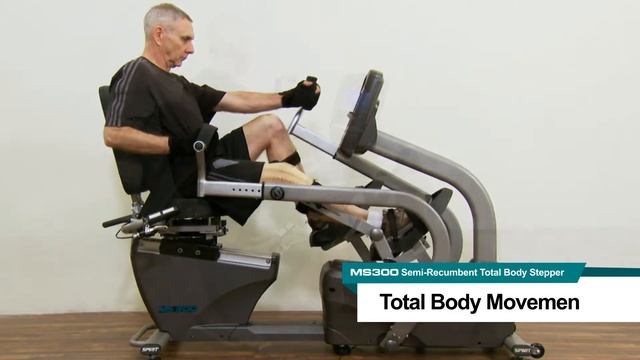 SPIRIT MEDICAL MS300 REHABILITATION AND PHYSIO THERAPY RECUMBENT STEPPER- Movement and Work Rate -1