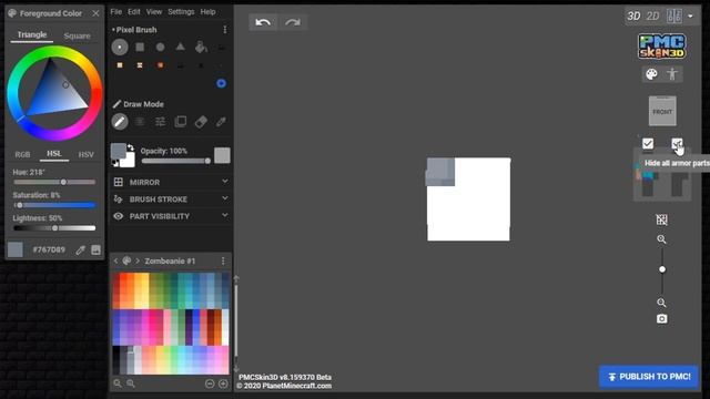 How to Make a Shirt on your Minecraft Skin