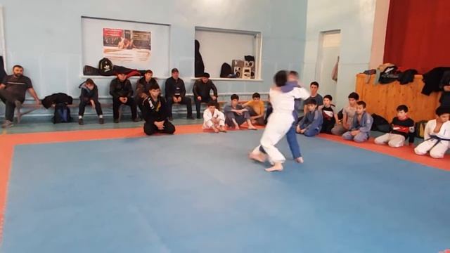 Совместная тренировка по Боевому Джиу-джитсу Каспийск - Избербаш