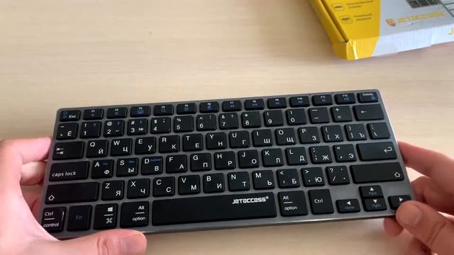 Обзор беспроводнои клавиатуры jetaccess slim line k2 bt