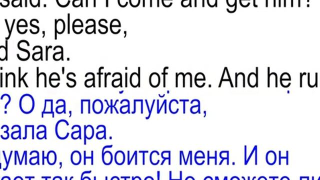Маленькая принцесса. Аудиокнига на английском языке с текстом.