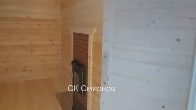 Обзор классической бани из сухого бруса 4х4 метра