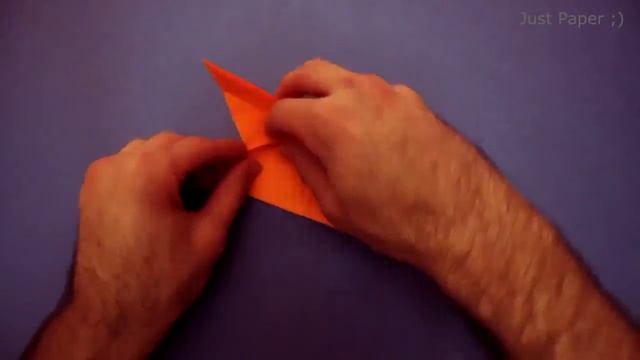 Origami - Made in One Minute ( Eagle ) / Оригами за одну минуту ( Орел )