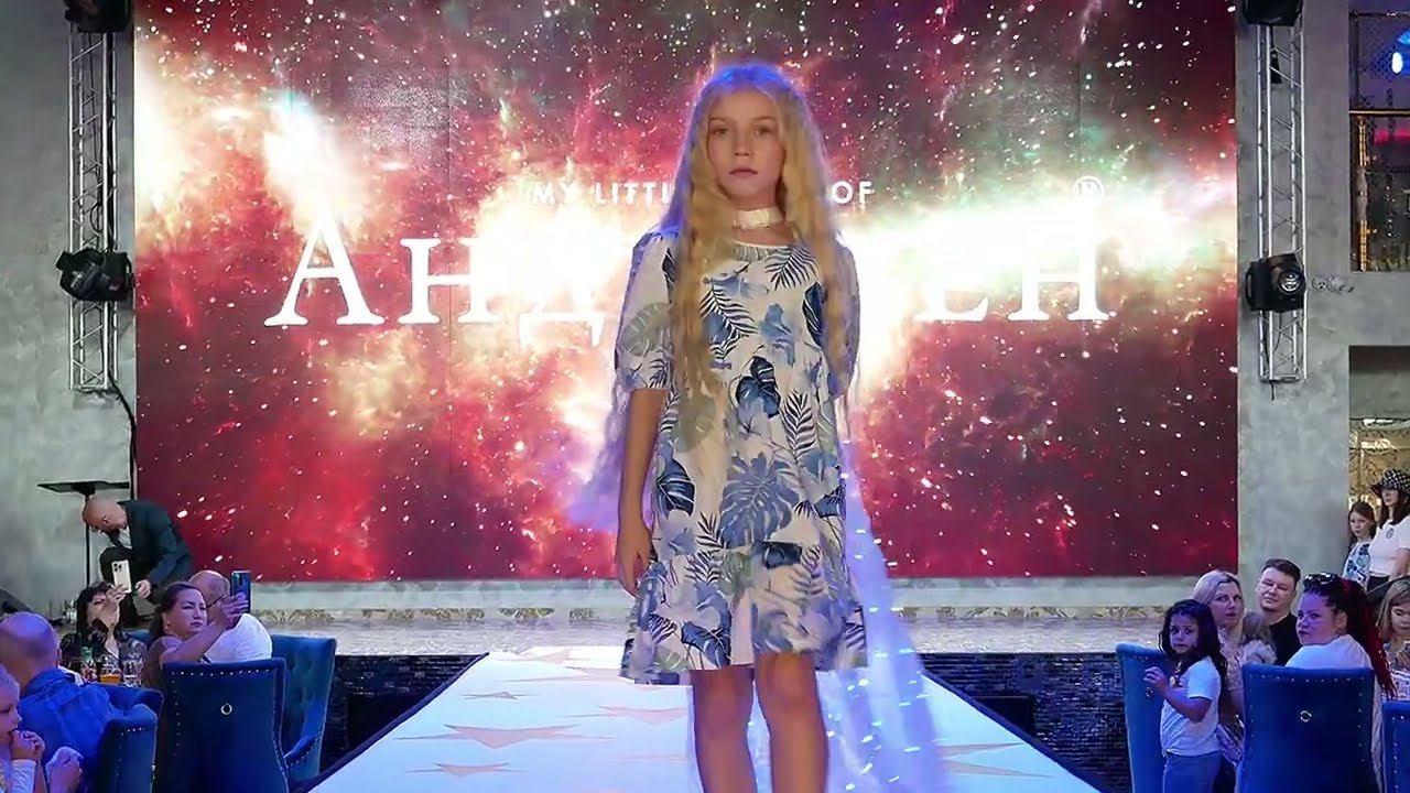 Children's fashion show "blue button"| Детский показ моды #kidsmodelshow #kidsfashion #runway