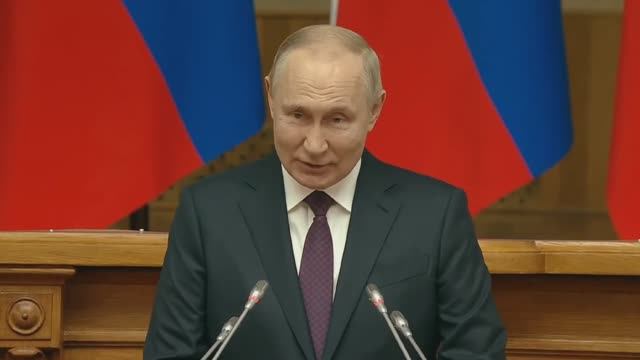 Речь Владимира Путина на Совете законодателей при Федеральном Собрании РФ
