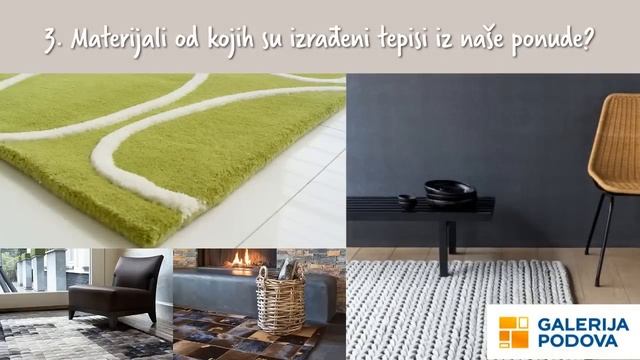 Vodič za kupovinu tepiha Galerija Podova