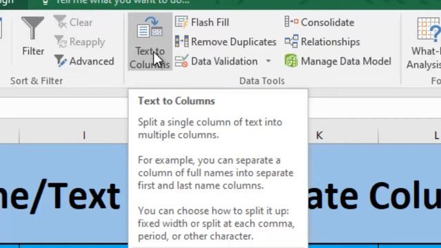 How to Split Text into Multiple Columns Using Ms Excel | Text Into Columns | @LearnRefineSkills