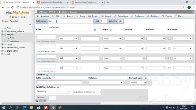 PHP cara menggunakan MYSQL 1 Dasar pemula part 11