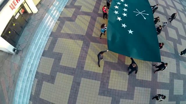В честь юбилея города - Адыгейск готовится к Дню Адыгского флага 25 апреля 2019 года...