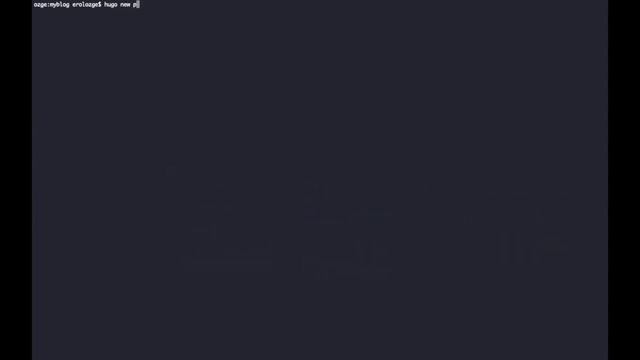 How to make a Github Web Page with Hugo