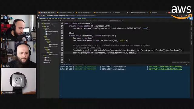 Using Java with AWS CDK for the first time