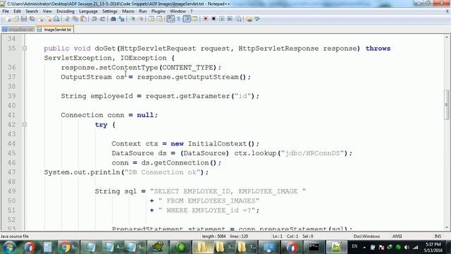 ADF session 39 ADF basics images in adf Yahia Momtaz  ADF Course  Egypt HD
