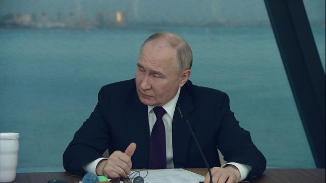 Владимир Путин провёл встречу с руководителями ведущих мировых информационных агентств.