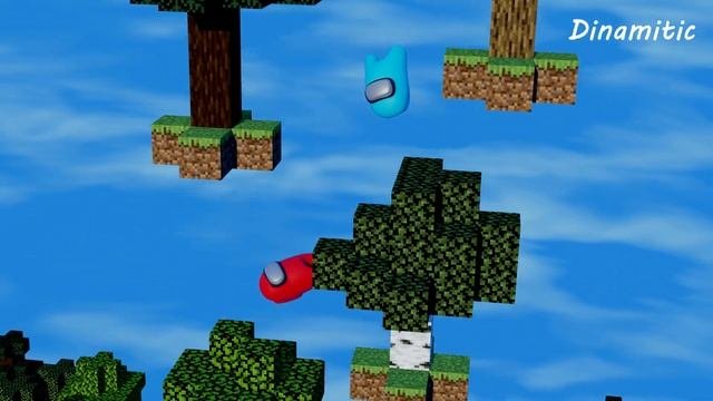 Among Us Softbody Race - Minecraft Animation