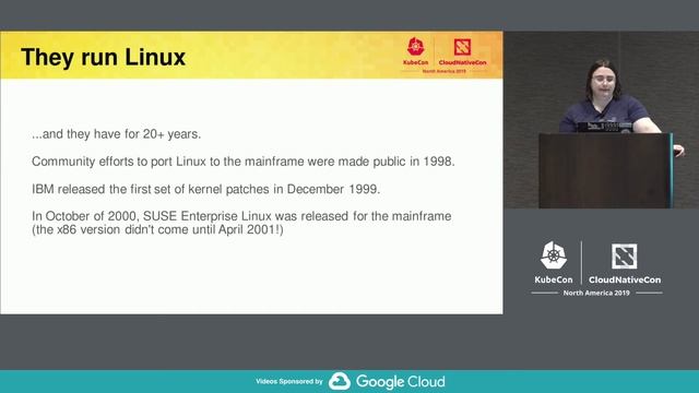 Wait, People Run Kubernetes on Mainframes? - Elizabeth K. Joseph, IBM