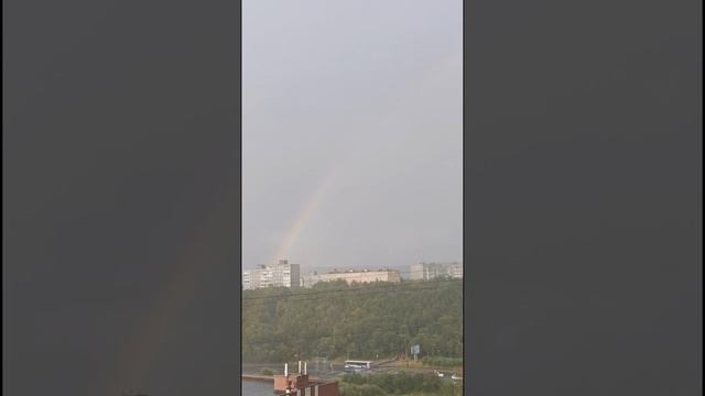 Радуга после дождя ,Мурманск.
