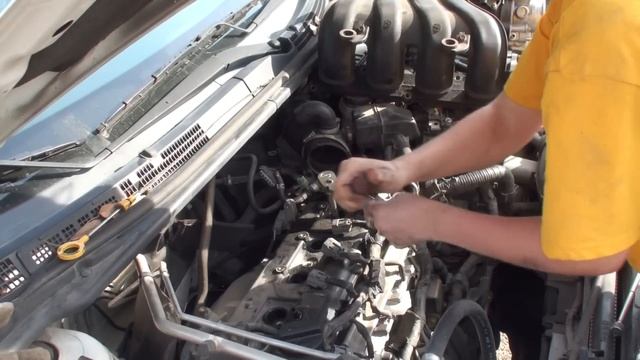 07 nissan sentra 2.0 spark plug change