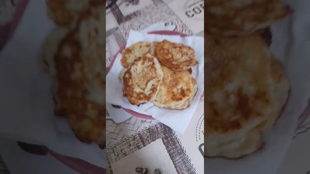 оладьи  из кабачков и сыра