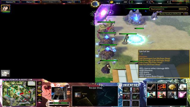 Warcraft 3  : Rock Lee  - Bleach vs One piece