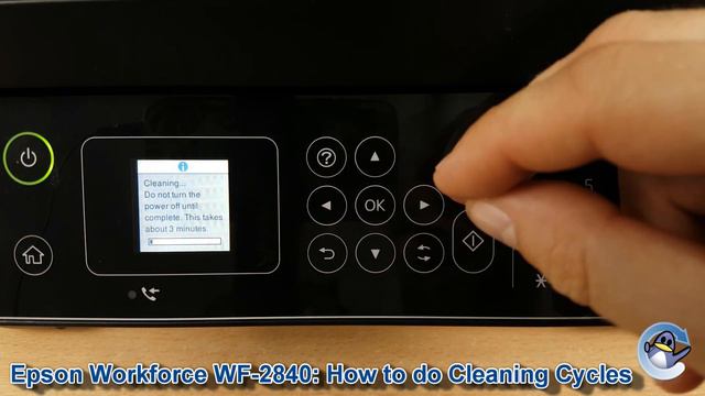 Epson WorkForce WF-2840DWF: How to do Printhead Cleaning Cycles and Improve Print Quality