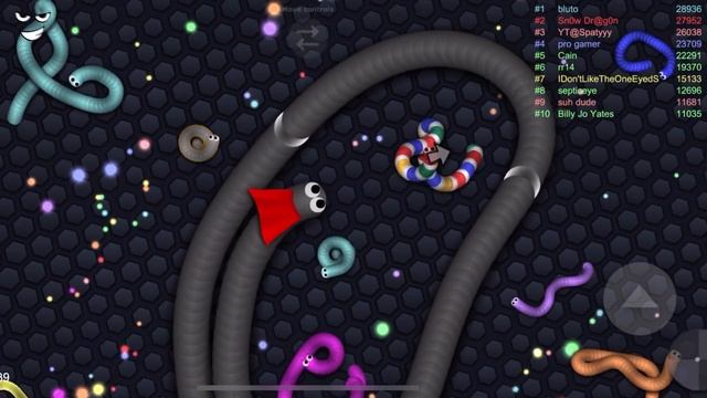SLITHER.IO ? SPATY WOW ! THE GREAT EPIC ADVENTURE OF THE SUPERHERO BLACK WORM ? Fun Snake io Games