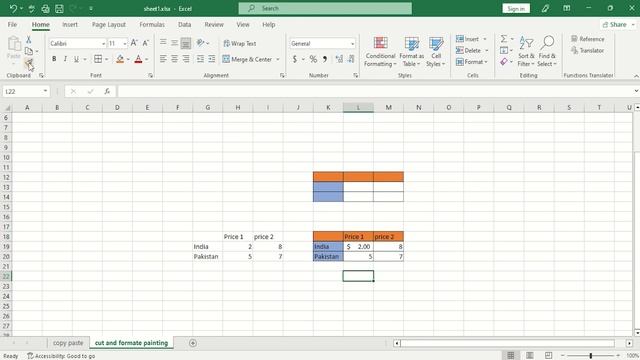 Magic of Cut, Paste & Format painter in Excel | Urdu & Hindi