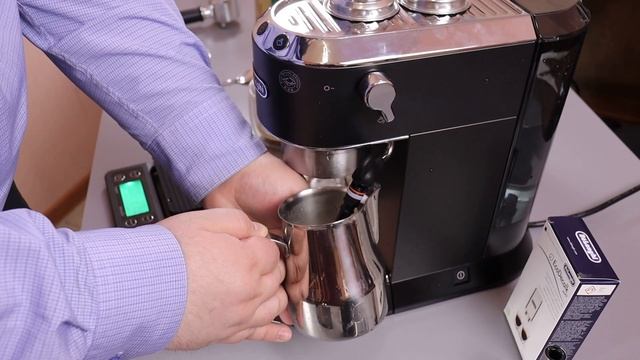 Капучино в Delonghi EC685. Вполне неплохо.