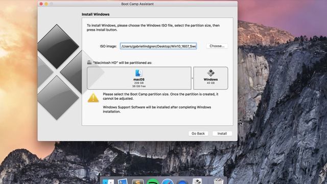 How to dual boot Windows 10 on Mac - Boot Camp Assistant