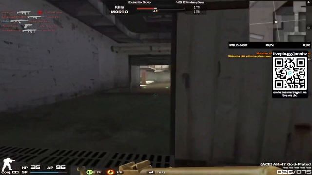 COMBAT ARMS || JOGANDO SOLO DE AK-47 RAJADA CABULOSA