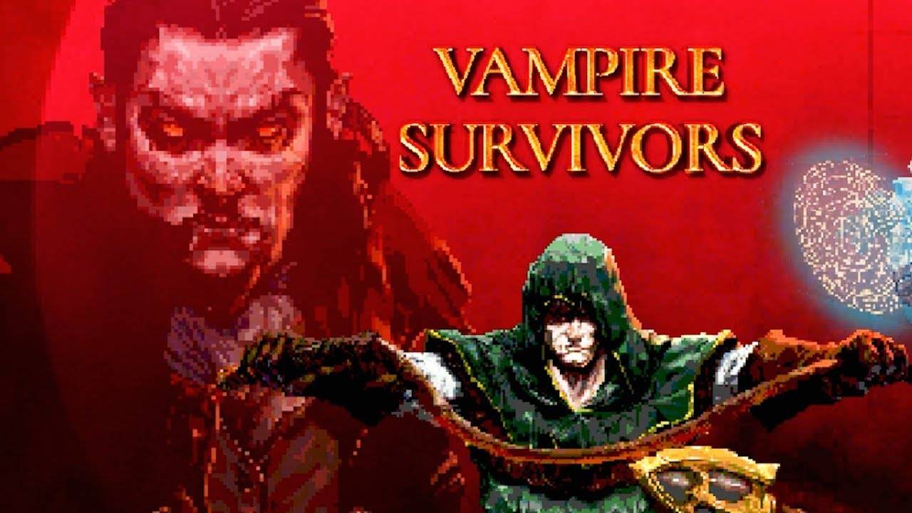 Vampire Survivors(У КОГО ЭПИЛЕПСИЯ ЛУЧШЕ НЕ СМОТРЕТЬ)