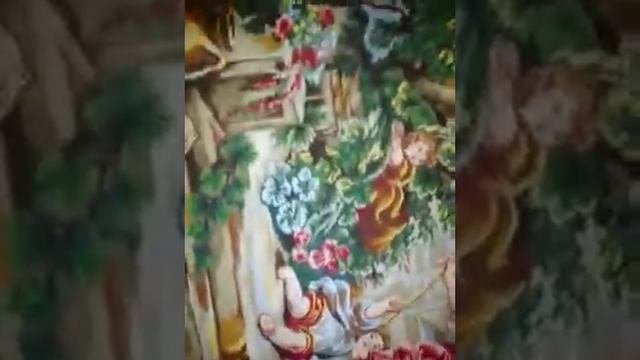 Вышивка бисером. Начало работы 10 февраль...