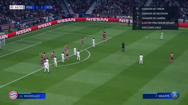 PSG vs Bayern Munich FIFA 19 Difficulté Ultime Gameplay PC UCL