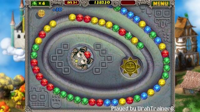 Zuma Deluxe - Level 2-1 in 9 Seconds! (Former WR) (5 June 2023)