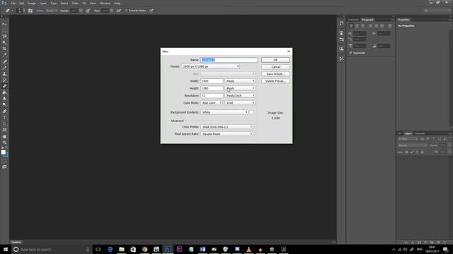 How To Create Digital Whiteboard | Photoshop 2017 (IDEAL FOR ONLINE TUTORIALS)