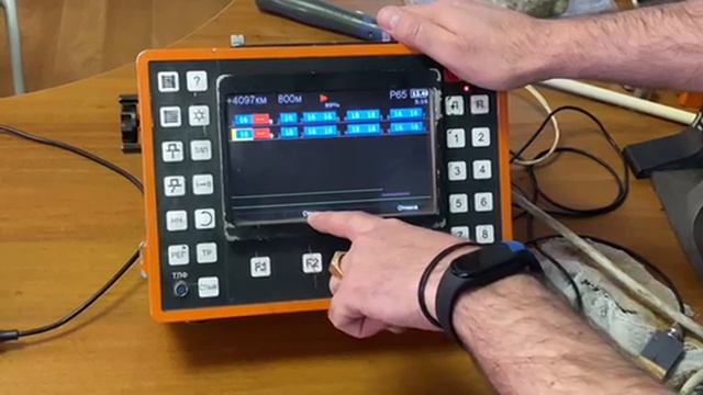 Сохранение протокола контроля на дефектоскопе РДМ-22!!!