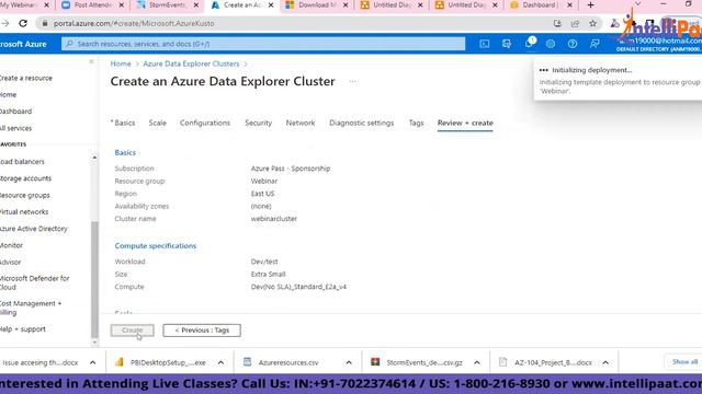 Real-time Dashboard Using Azure Cloud & Power BI | Intellipaat