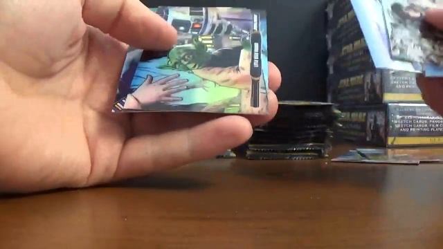 Star Wars Illustrated Hobby box break, Sketch Card 1/1 John Soukup