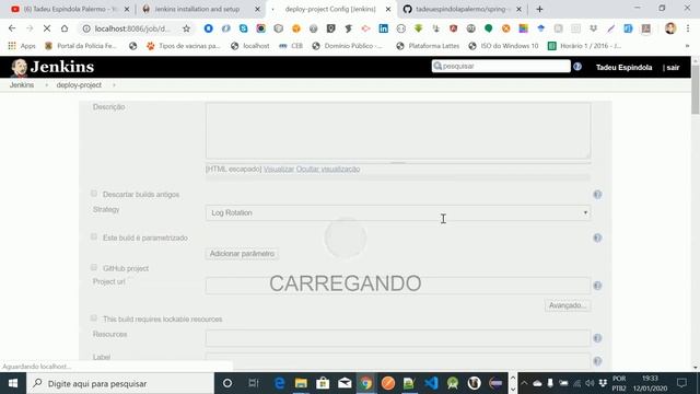 Jenkins  Deploy no Heroku  Spring Web MVC  GitHub