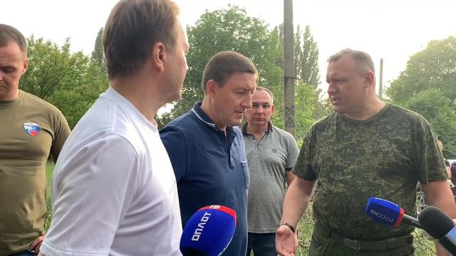 Андрей Турчак побывал на месте гибели подростка в Будённовском районе Донецка