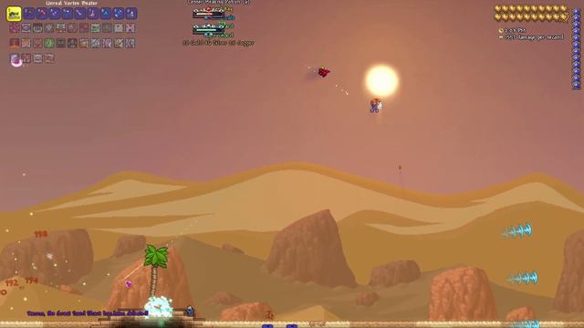 Terraria Calamity Infernum: Argus, The Bereft Vassal & Great Sand Shark