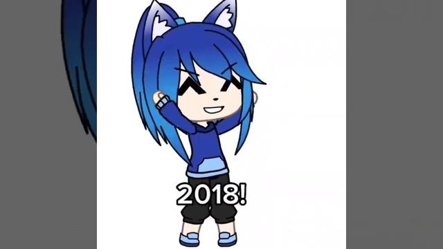 2018... все его помнят.. 2#гача #гачаклуб #анимация #gacha #гачалайф #gachalife