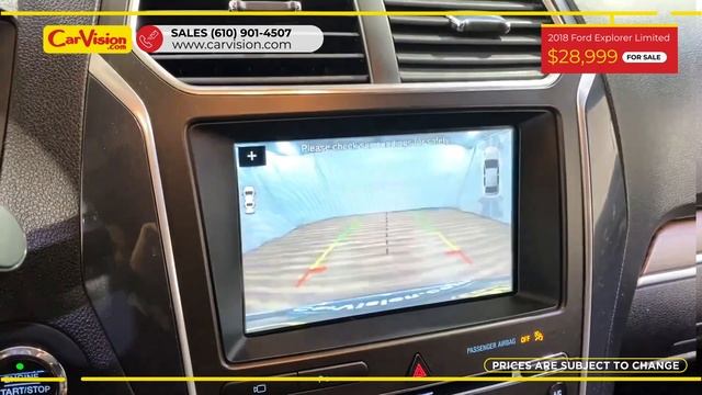 2018 Ford Explorer Limited NAVIGATION BACK-UP CAMERA | #Carvision