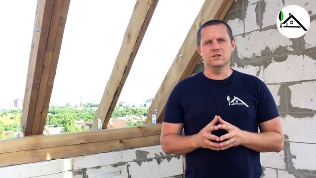Мауэрлат/Монтаж стропильной системы/Построй Свой Дом