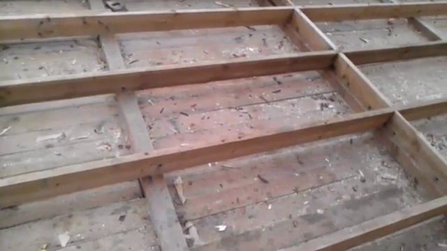 Готовые первый этаж и межэтажное перекрытие