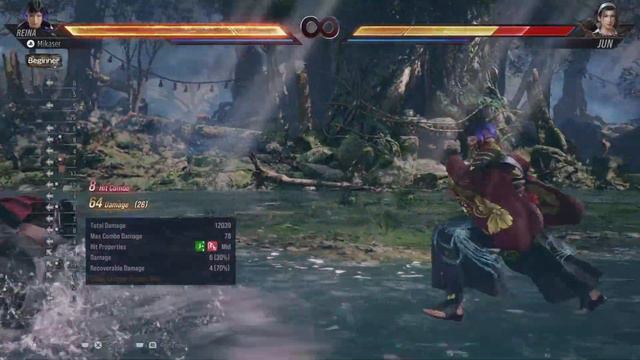 TEKKEN 8 - My Day 1 Reina Combos