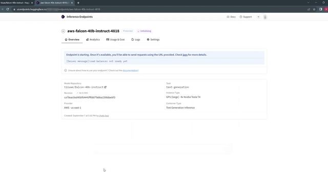 Deploy public/self-hosted model from Huggingface on SuperAGI